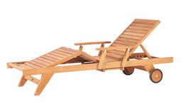 Traditional Teak LEAH lounger