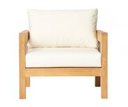 Traditional Teak MAXIMA lounge chair 