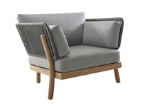 Traditional Teak MARCELLA Lounge Chair