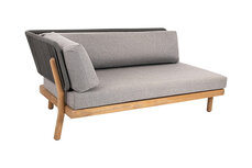 Traditional Teak MARCELLA Lounge Modular Bench (Right)