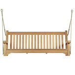 Teak &amp; Garden Tree Swing Seat Bench Big Ben 155 CM