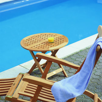 Teak & Garden Atlantic Boat Table round (Round)