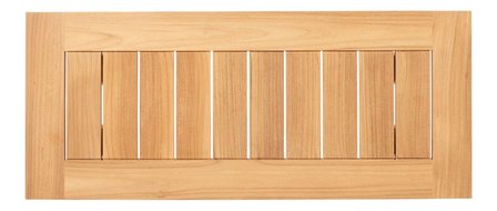 Traditional Teak LUNA backless bench 90 cm 