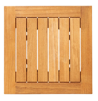 Traditional Teak LUNA side table 50 x 50 cm