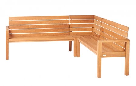 Teak MAXIMA corner piece 