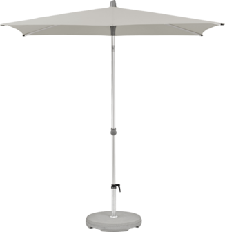 Glatz Alu-smart Easy Parasol 250 x 200 cm (151 Ash)