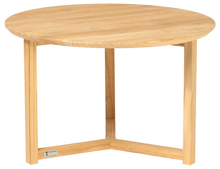 Traditional Teak MANON Side Table &Oslash; 70 cm