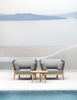 Traditional Teak MARCELLA Lounge Chair