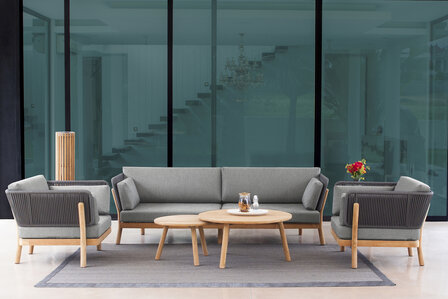 Traditional Teak MARCELLA Lounge Chair