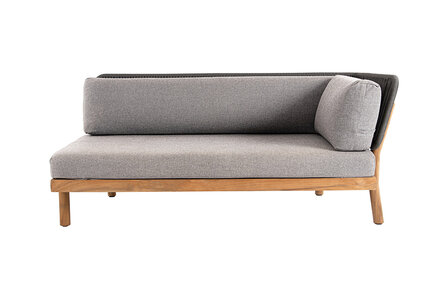 Traditional Teak MARCELLA Lounge Modular Bench (Left)