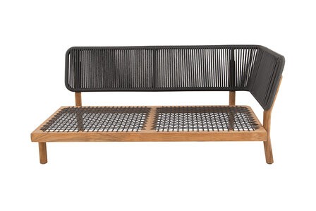 Traditional Teak MARCELLA Lounge Modular Bench (Left)