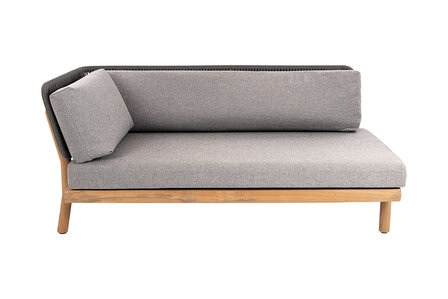 Traditional Teak MARCELLA Lounge Modular Bench (Right)