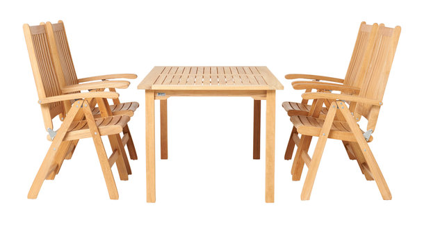 Traditional Teak VICTORIA recliner