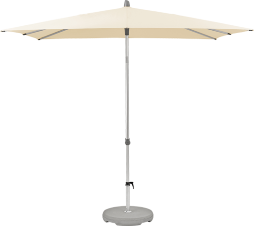Glatz Alu-smart Easy Parasol 200 x 200 cm (150 Eggshell) 
