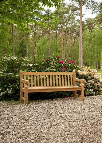 Traditional Teak BARON Garden Bench 180 cm