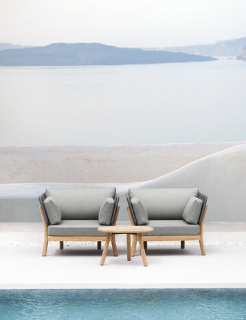 Traditional Teak MARCELLA Lounge Chair