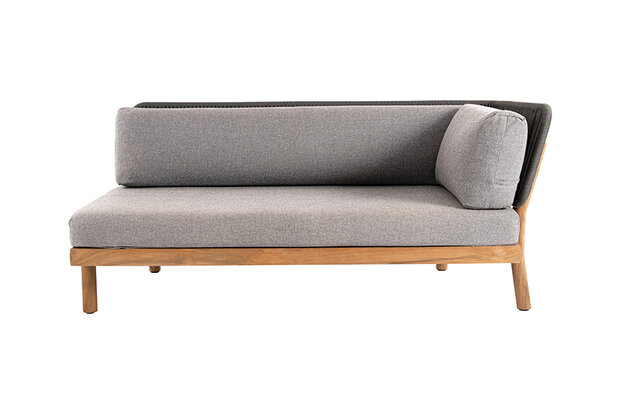 Traditional Teak MARCELLA Lounge Modular Bench (Left)