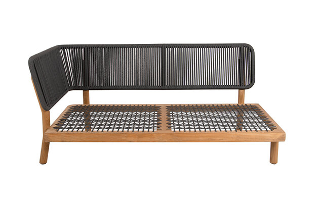 Traditional Teak MARCELLA Lounge Modular Bench (Right)