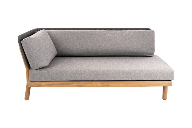 Traditional Teak MARCELLA Lounge Modular Bench (Right)