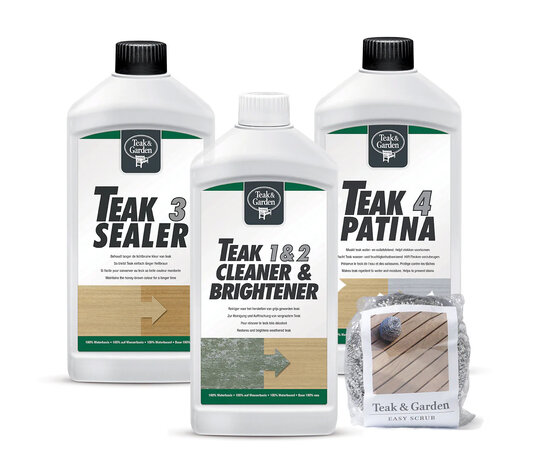 Teak & Garden Teak Cleaner & Brighter 1 & 2