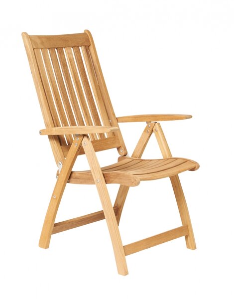 Traditional Teak ALEXIA recliner 