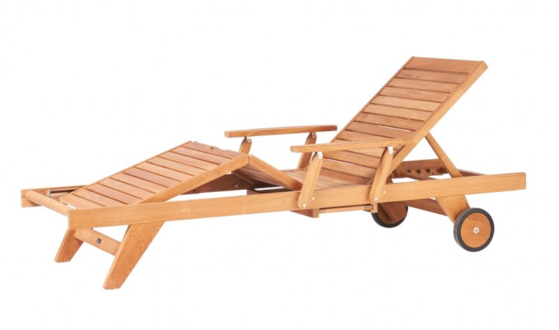 Traditional Teak LEAH lounger
