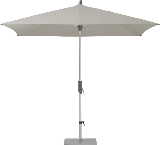 Glatz Alu-twist Easy Parasol 250 x 200 cm (151 Ash)