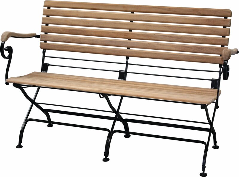 Zebra FLORENCE bench (foldable)