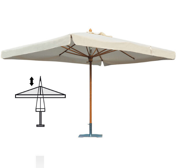 Scolaro Palladio Telescopic Parasol 300 x 400 cm