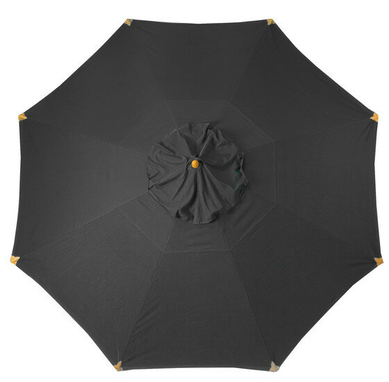 Umbrella cloth Cortina black