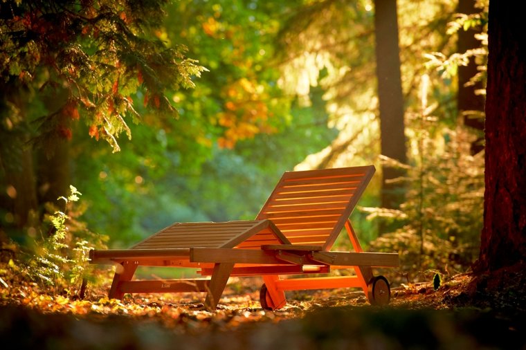 Traditional Teak LEAH lounger