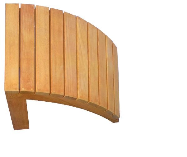 Traditional Teak SIENNA footstool 