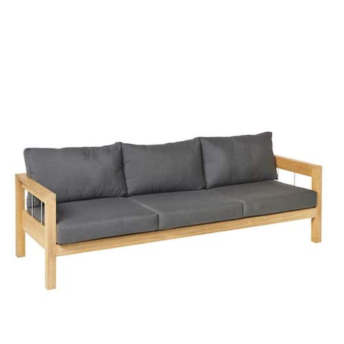 Traditional Teak MAXIMA loung bench 3-seater 