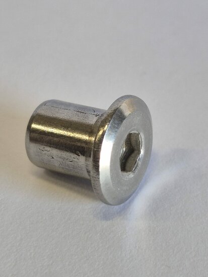 Stainless steel M8 nut (hex socket)