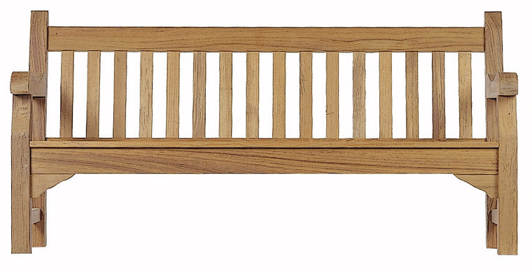 Teak &amp; Garden Balfour teak garden bench (180 cm)