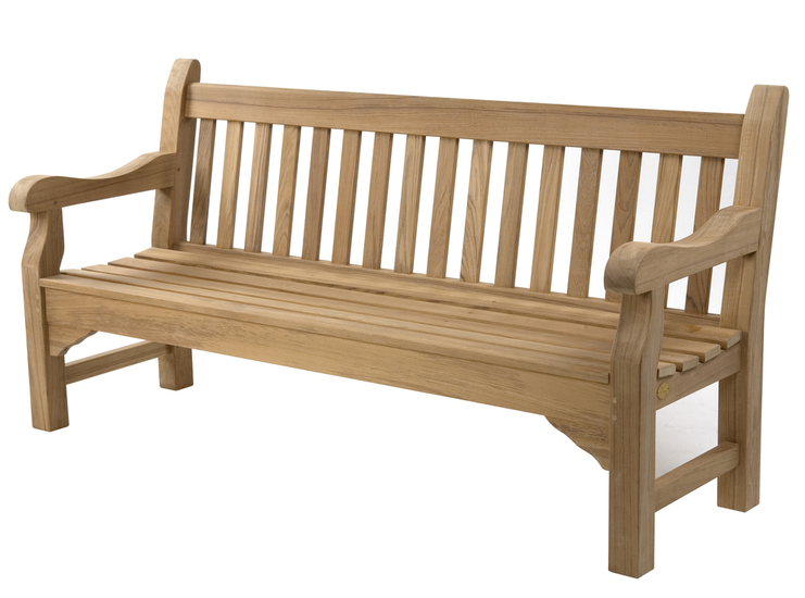 Teak &amp; Garden Balfour teak garden bench (180 cm)